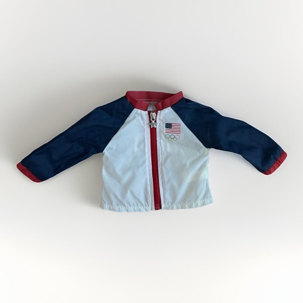 American Girl Team USA‎ Jacket ONLY!! Discolored As Is! READ